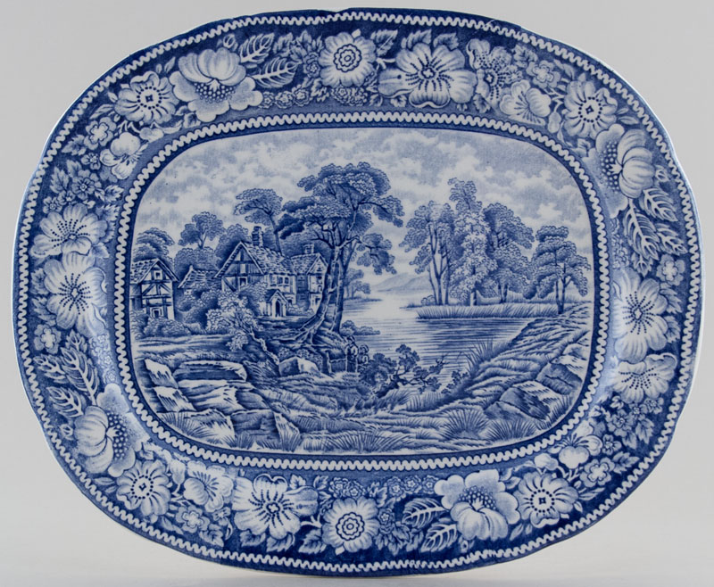Platter small c1950s